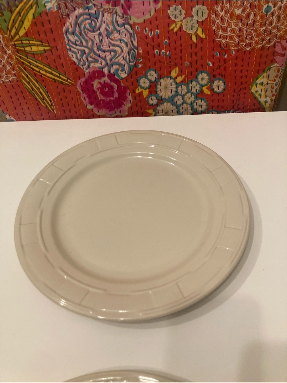 Longaberger Woven Traditions 10” Dinner Plates
